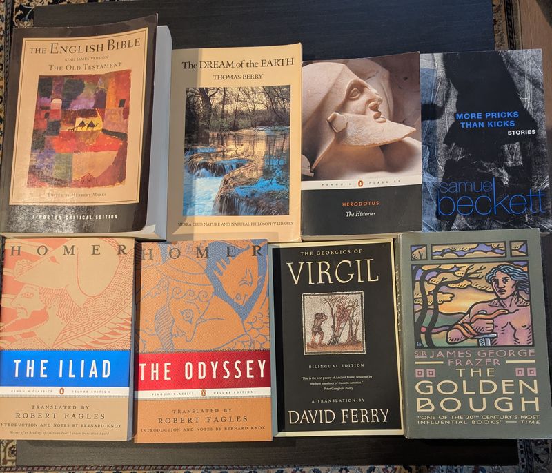 All the books I got from my PNW trip